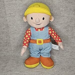 2001 Bob the Builder Talking Plush 12" Tall Works
